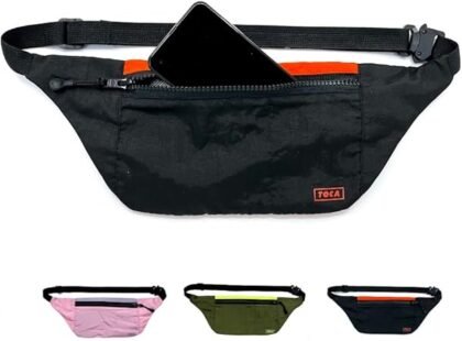 TOCA EMF-Schutz Bauchtasche – Faraday-Gürtel gegen Strahlung für unterwegs