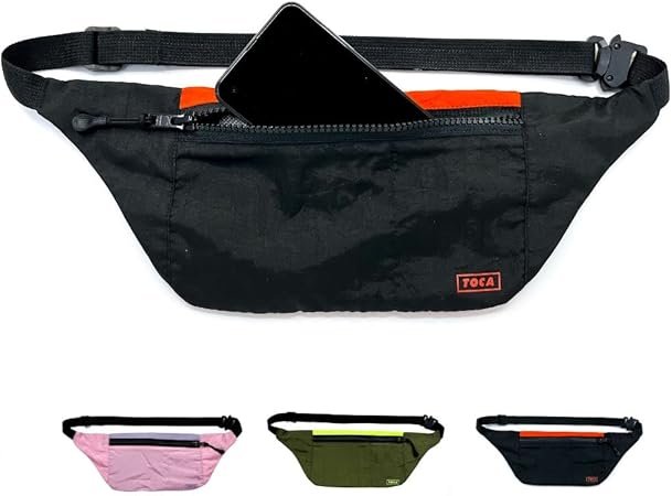 TOCA EMF-Schutz Bauchtasche – Faraday-Gürtel gegen Strahlung für unterwegs