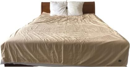 Radia Smart® EMF-Strahlenschutz-Bettdecke, King-Size/XL, Faraday-Decke, Bio-Baumwolle, EMF-Abschirmung, 177,8 x 248,9 cm