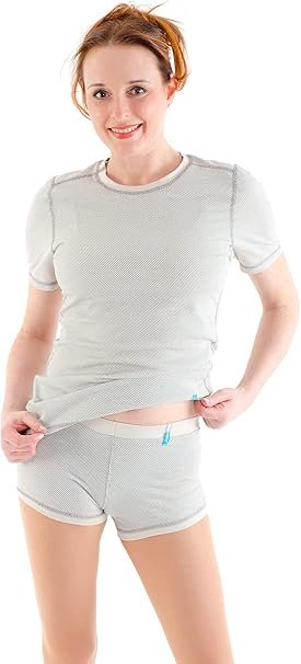 Silverwave Abschirmkleidung Panty für Damen - beige