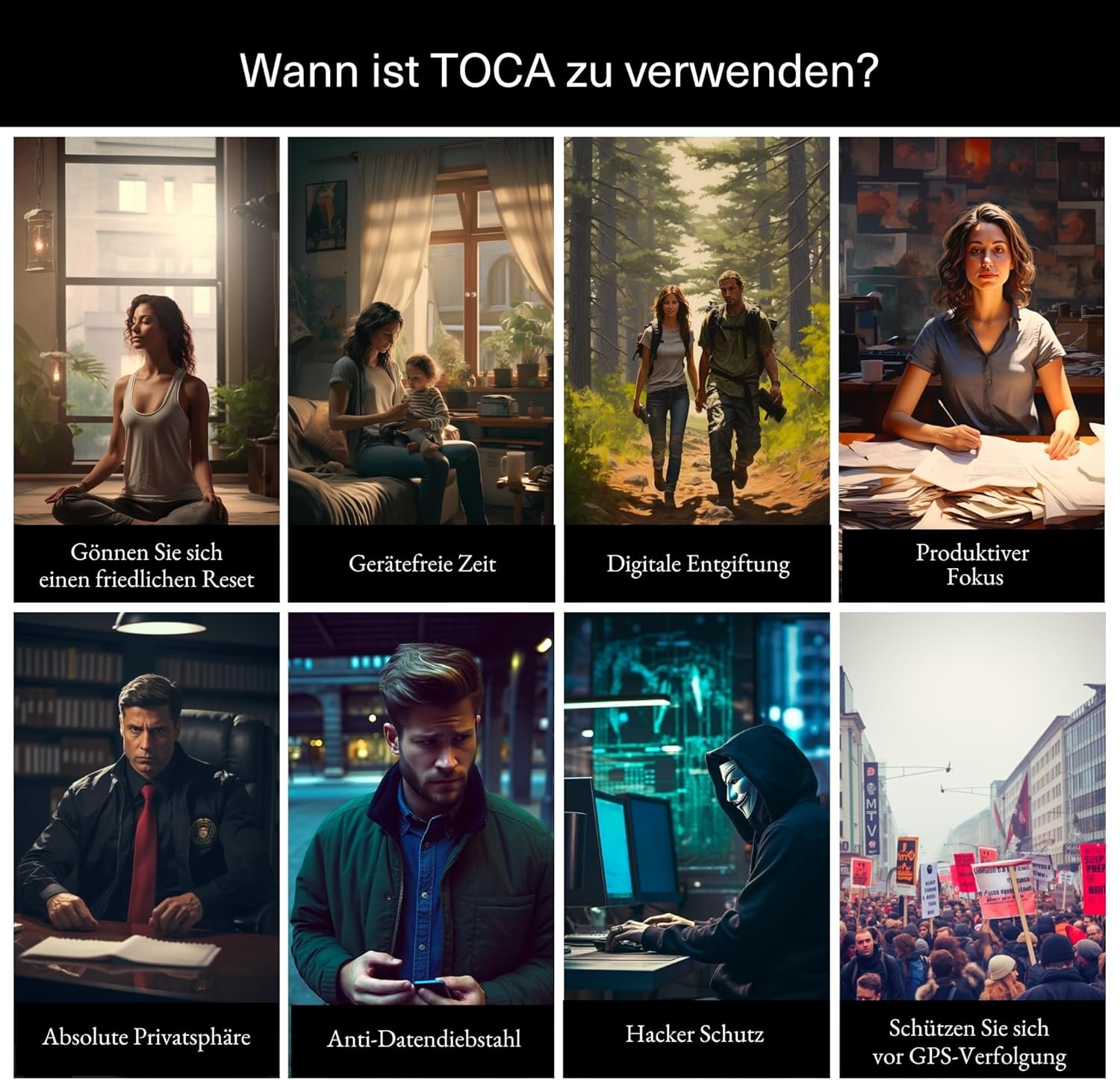 TOCA No Signal Sleeve – 5G Faraday-Handyhülle zum Schutz vor EMF und Tracking – Bild 7